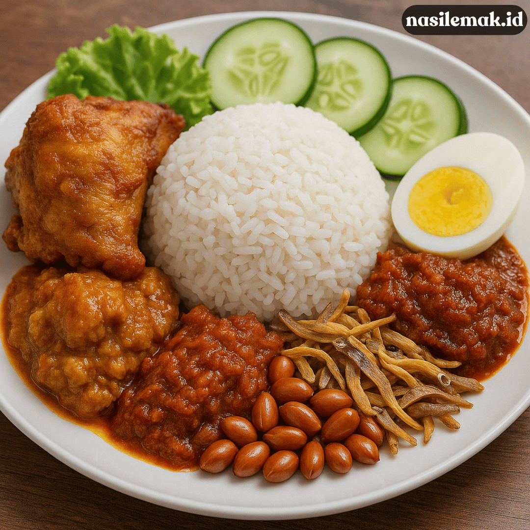 perbedaan nasi lemak malaysia dan indonesia