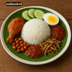 Perbedaan Nasi Lemak Malaysia dan Nasi Uduk Indonesia
