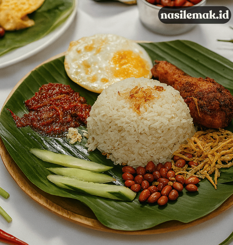 Lagi cari nasi lemak terenak di Gambir? Ini dia 4 kedai legendaris dengan rasa autentik dan lauk melimpah yang wajib banget kamu cobain.