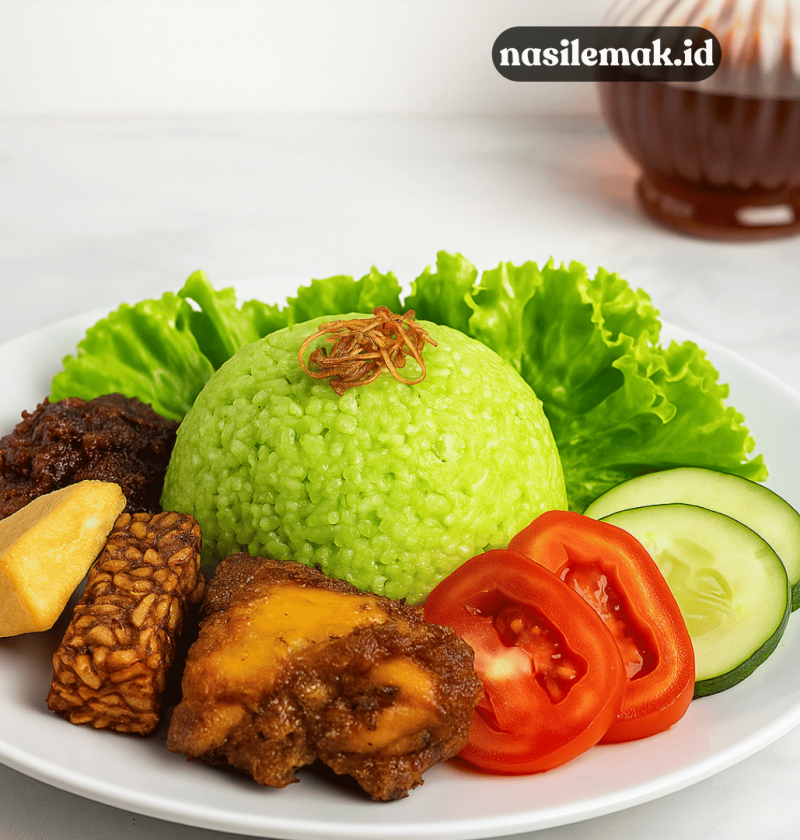 resep nasi lemak pandan
