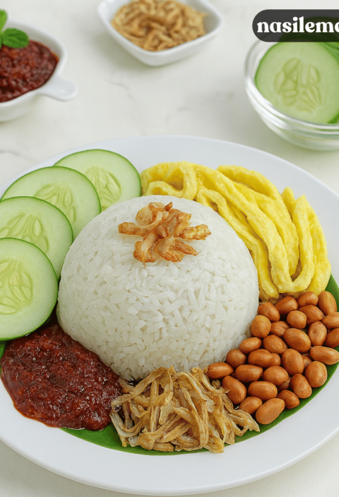 nasi lemak santan kelapa