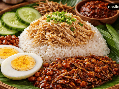 resep nasi lemak khas melayu