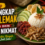 Resep Nasi Lemak Khas Melayu Gurih Dengan Ayam Suir